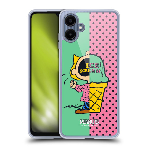Peanuts Halfs And Laughs Sally Ice Cream Soft Gel Case for Samsung Galaxy A06 4G / 5G