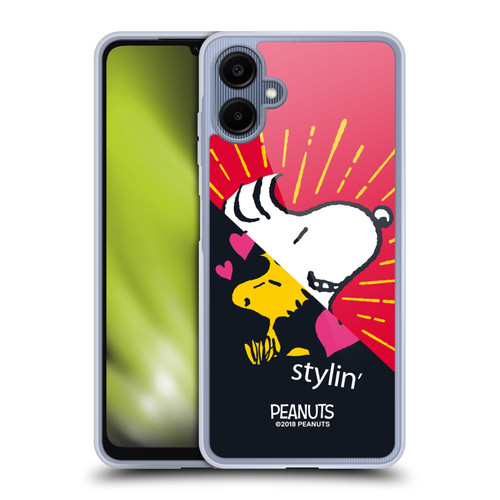 Peanuts Halfs And Laughs Snoopy & Woodstock 2 Soft Gel Case for Samsung Galaxy A06 4G / 5G