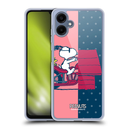 Peanuts Halfs And Laughs Snoopy & Woodstock Soft Gel Case for Samsung Galaxy A06 4G