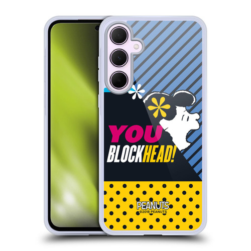 Peanuts Halfs And Laughs Lucy van Pelt Soft Gel Case for Samsung Galaxy A35 5G