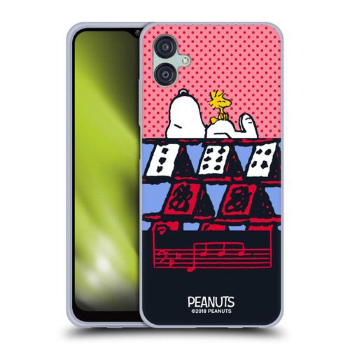 Peanuts Halfs And Laughs Snoopy & Woodstock 3 Soft Gel Case for Samsung Galaxy M04 5G / A04e