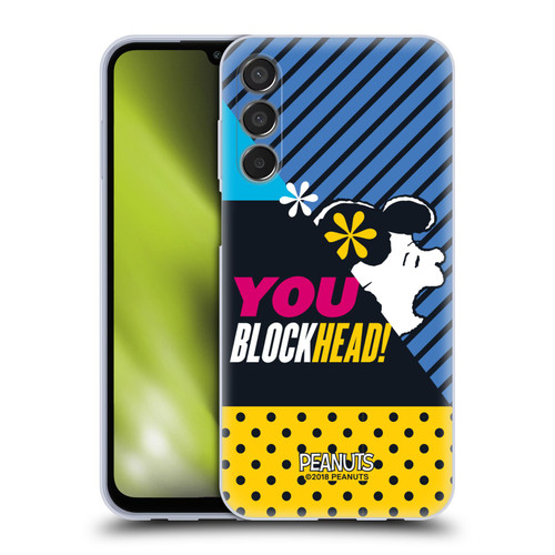 Peanuts Halfs And Laughs Lucy van Pelt Soft Gel Case for Samsung Galaxy M15/F15 5G
