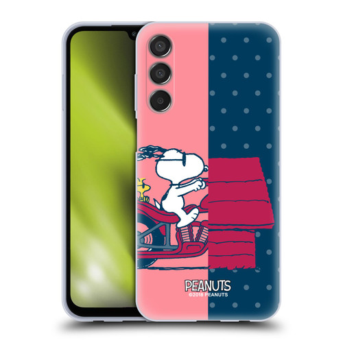 Peanuts Halfs And Laughs Snoopy & Woodstock Soft Gel Case for Samsung Galaxy M15/F15 5G