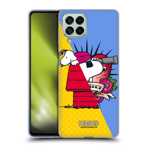 Peanuts Halfs And Laughs Snoopy Pirate Soft Gel Case for Samsung Galaxy M53 (2022)