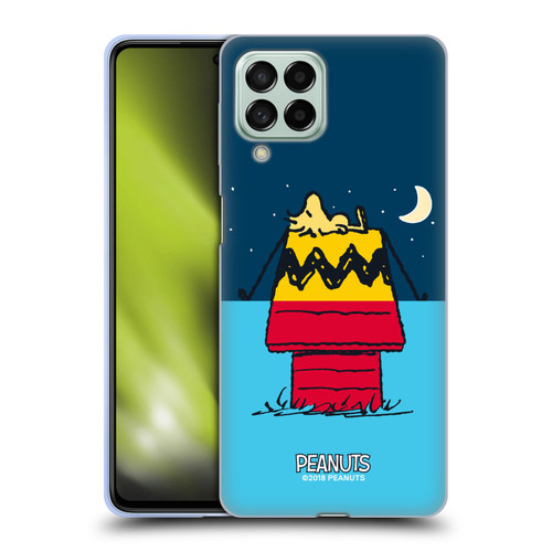 Peanuts Halfs And Laughs Woodstock House Soft Gel Case for Samsung Galaxy M53 (2022)