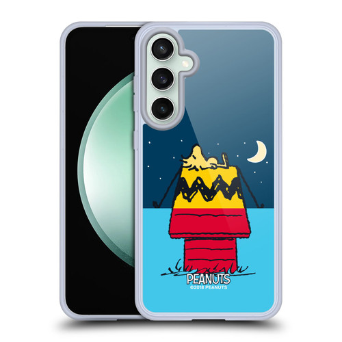 Peanuts Halfs And Laughs Woodstock House Soft Gel Case for Samsung Galaxy S23 FE 5G & MagSafe