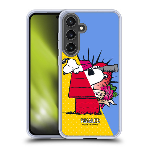 Peanuts Halfs And Laughs Snoopy Pirate Soft Gel Case for Samsung Galaxy S24 FE & MagSafe