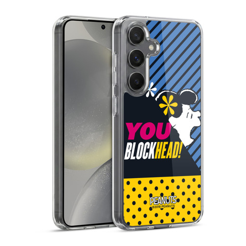 Peanuts Halfs And Laughs Lucy van Pelt Soft Gel Case for Samsung Galaxy S24 5G & MagSafe