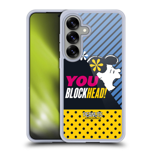Peanuts Halfs And Laughs Lucy van Pelt Soft Gel Case for Samsung Galaxy S25 & MagSafe