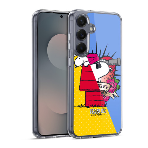 Peanuts Halfs And Laughs Snoopy Pirate Soft Gel Case for Samsung Galaxy S25 & MagSafe