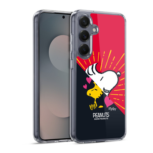 Peanuts Halfs And Laughs Snoopy & Woodstock 2 Soft Gel Case for Samsung Galaxy S25 & MagSafe
