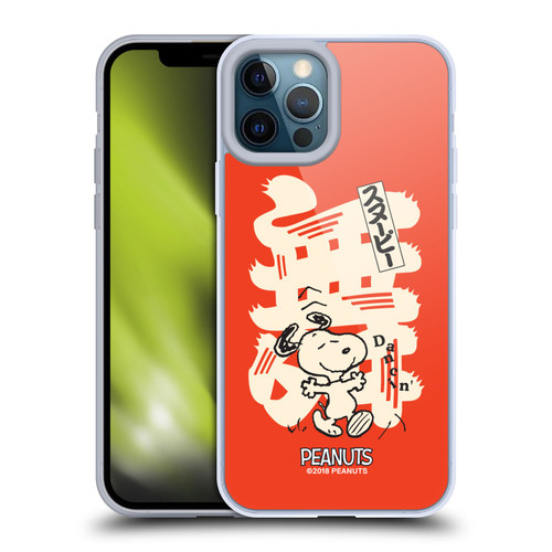Peanuts Oriental Snoopy Dancing Soft Gel Case for Apple iPhone 12 Pro Max & MagSafe