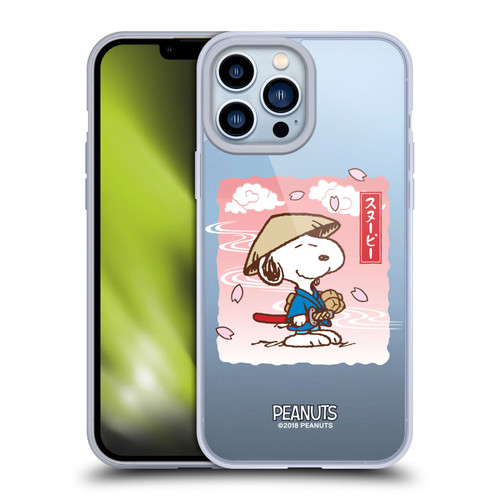 Peanuts Oriental Snoopy Samurai Soft Gel Case for Apple iPhone 13 Pro Max & MagSafe