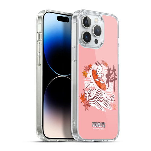 Peanuts Oriental Snoopy Surf Soft Gel Case for Apple iPhone 13 Pro Max & MagSafe