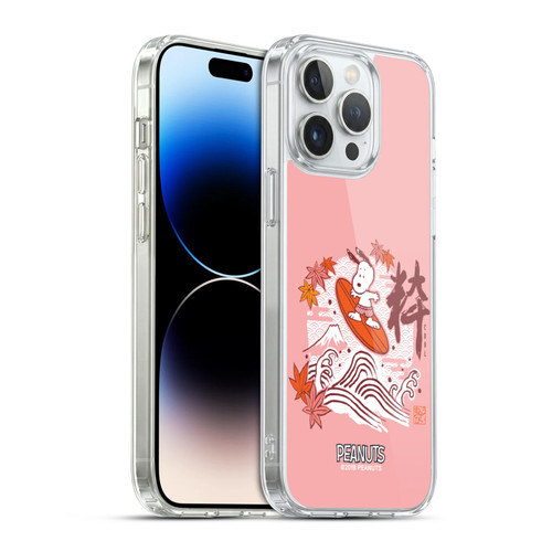 Peanuts Oriental Snoopy Surf Soft Gel Case for Apple iPhone 14 Pro Max & MagSafe