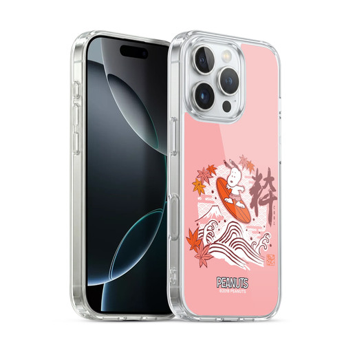 Peanuts Oriental Snoopy Surf Soft Gel Case for Apple iPhone 16 Pro & MagSafe