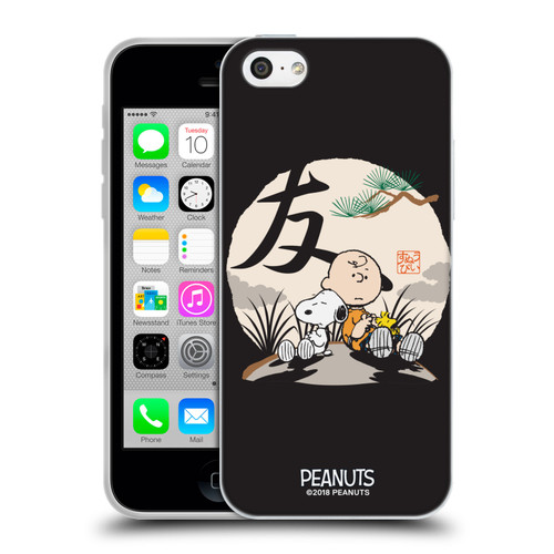 Peanuts Oriental Snoopy Charlie Brown Soft Gel Case for Apple iPhone 5c