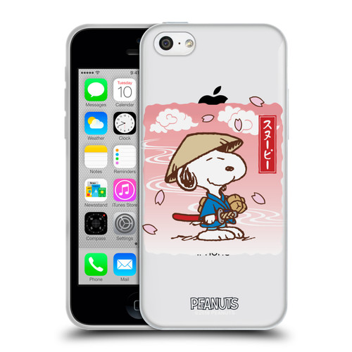 Peanuts Oriental Snoopy Samurai Soft Gel Case for Apple iPhone 5c