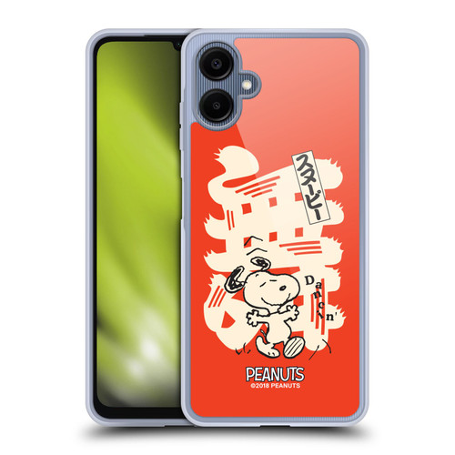 Peanuts Oriental Snoopy Dancing Soft Gel Case for Samsung Galaxy A06 4G