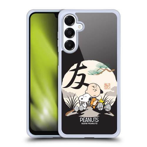 Peanuts Oriental Snoopy Charlie Brown Soft Gel Case for Samsung Galaxy A16 5G & MagSafe