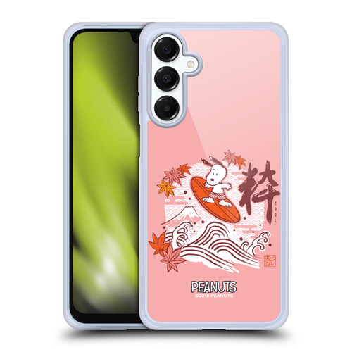 Peanuts Oriental Snoopy Surf Soft Gel Case for Samsung Galaxy A16 5G & MagSafe