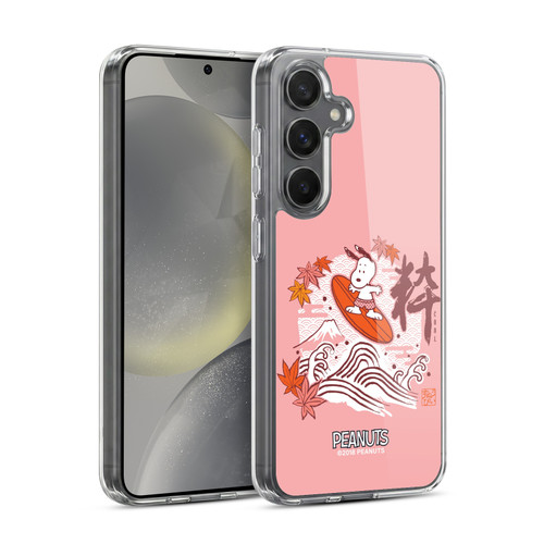Peanuts Oriental Snoopy Surf Soft Gel Case for Samsung Galaxy S24 5G & MagSafe