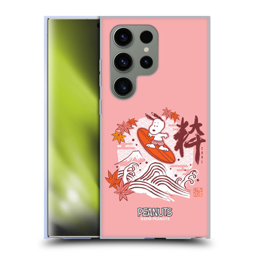 Peanuts Oriental Snoopy Surf Soft Gel Case for Samsung Galaxy S24 Ultra 5G & MagSafe