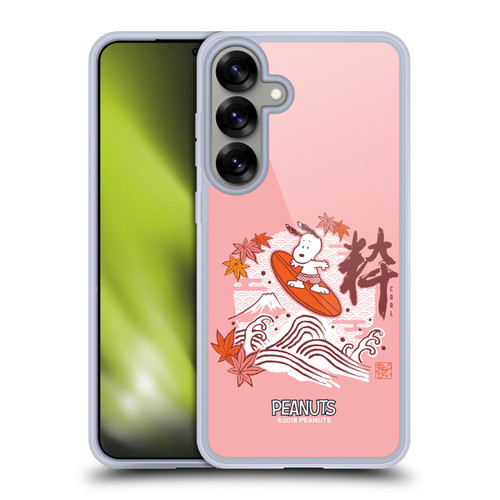 Peanuts Oriental Snoopy Surf Soft Gel Case for Samsung Galaxy S25+ & MagSafe