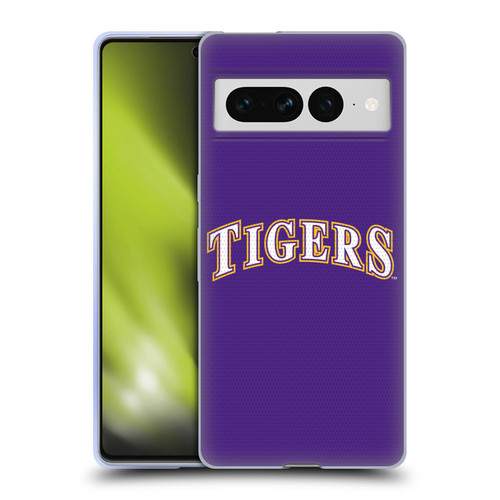 Louisiana State University LSU Louisiana State University LSU Baseball Jersey Soft Gel Case for Google Pixel 7 Pro