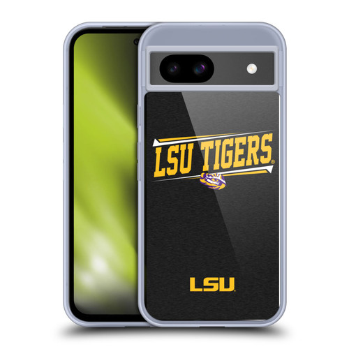 Louisiana State University LSU Louisiana State University LSU Double Bar Soft Gel Case for Google Pixel 8a