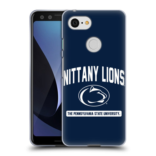 Pennsylvania State University PSU The Pennsylvania State University Nittany Lions Soft Gel Case for Google Pixel 3