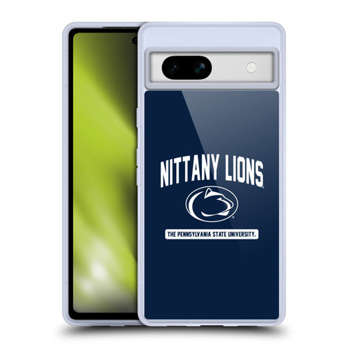 Pennsylvania State University PSU The Pennsylvania State University Nittany Lions Soft Gel Case for Google Pixel 7a
