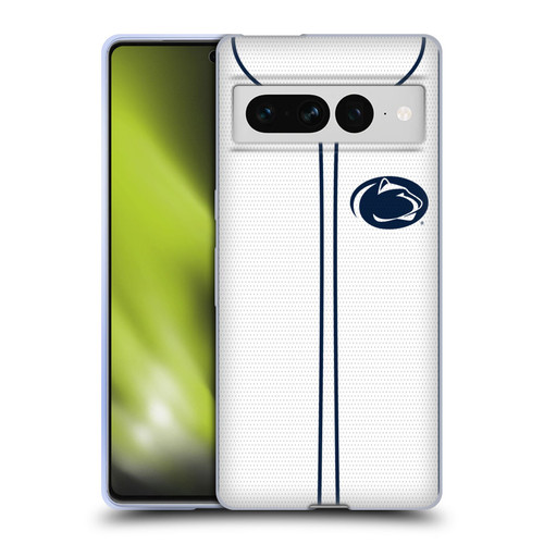 Pennsylvania State University PSU The Pennsylvania State University Baseball Jersey Soft Gel Case for Google Pixel 7 Pro