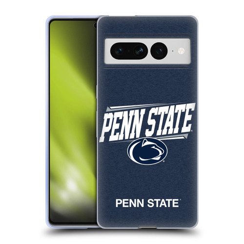 Pennsylvania State University PSU The Pennsylvania State University Double Bar Soft Gel Case for Google Pixel 7 Pro