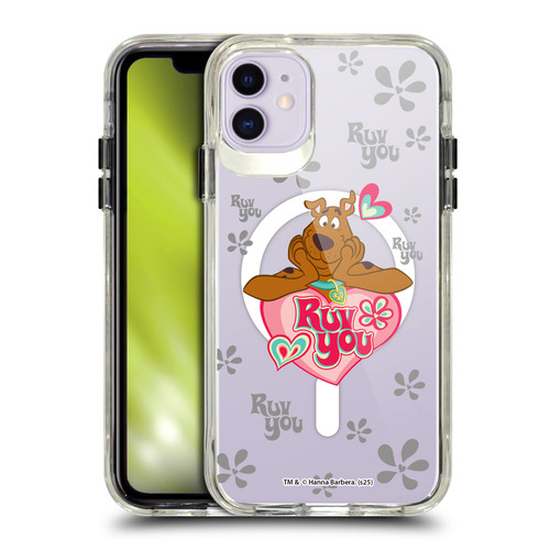 Scooby-Doo Character Art Ruv You SHOCKPROOF BUMPER CASE COMPATIBLE WITH Apple iPhone 11 & MAGSAFE