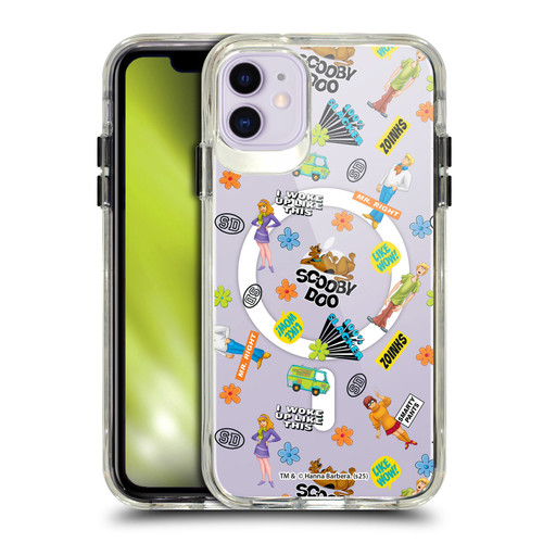 Scooby-Doo Character Art Velma, Shaggy, Fred, Daphne SHOCKPROOF BUMPER CASE COMPATIBLE WITH Apple iPhone 11 & MAGSAFE