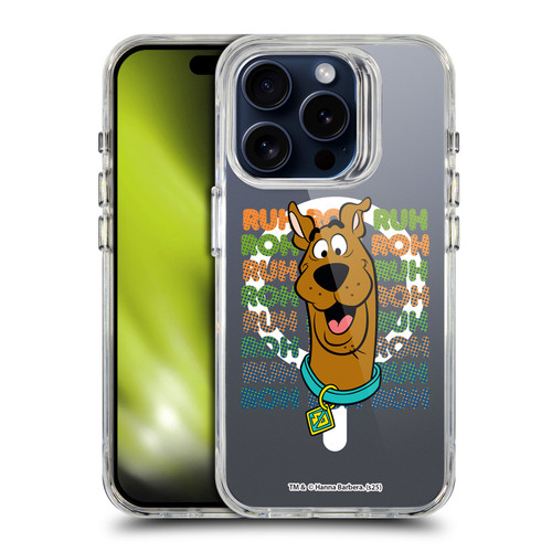 Scooby-Doo Character Art Silly SHOCKPROOF BUMPER CASE COMPATIBLE WITH Apple iPhone 15 Pro & MAGSAFE