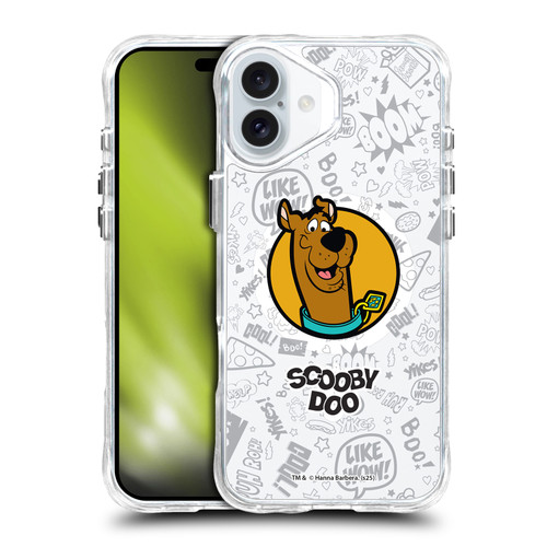 Scooby-Doo Character Art Pattern SHOCKPROOF BUMPER CASE COMPATIBLE WITH Apple iPhone 16 Plus & MAGSAFE