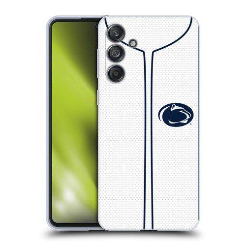 Pennsylvania State University PSU The Pennsylvania State University Baseball Jersey Soft Gel Case for Samsung Galaxy M55 5G