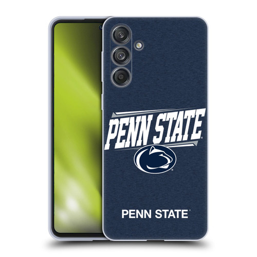 Pennsylvania State University PSU The Pennsylvania State University Double Bar Soft Gel Case for Samsung Galaxy M55 5G