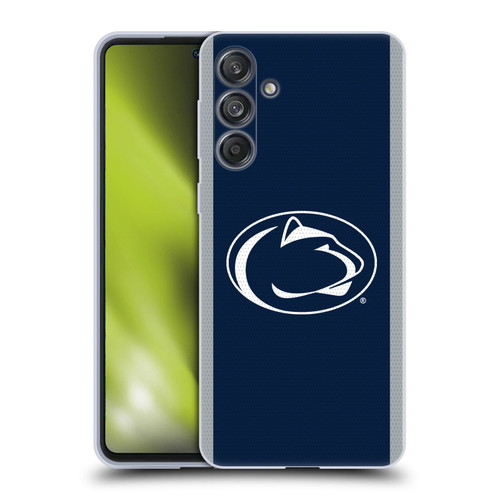 Pennsylvania State University PSU The Pennsylvania State University Football Jersey Soft Gel Case for Samsung Galaxy M55 5G
