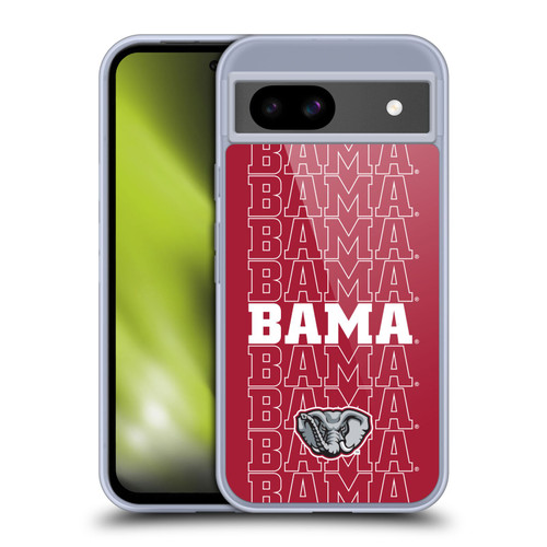 University Of Alabama UA The University Of Alabama Art Bama Soft Gel Case for Google Pixel 8a