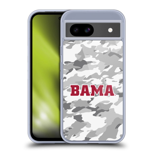 University Of Alabama UA The University Of Alabama Art Camou Winter Soft Gel Case for Google Pixel 8a