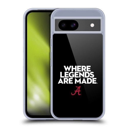University Of Alabama UA The University Of Alabama Art Legends Soft Gel Case for Google Pixel 8a