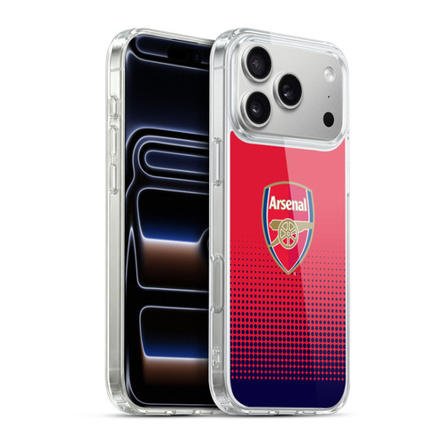 Arsenal FC Crest 2 Fade Soft Gel Case for Apple iPhone 17 Pro Max