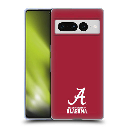 University Of Alabama UA The University Of Alabama Logo Soft Gel Case for Google Pixel 7 Pro