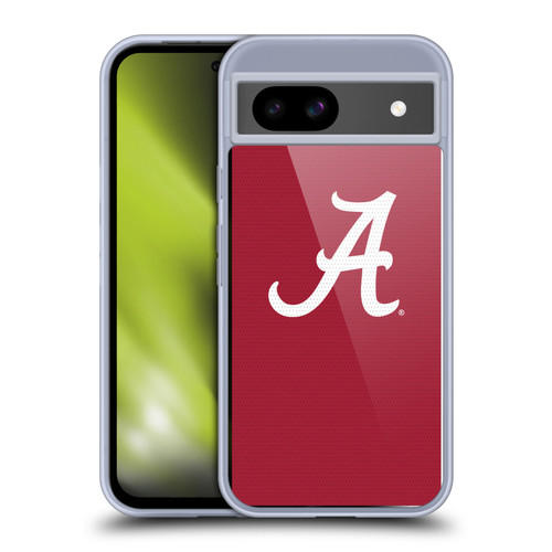 University Of Alabama UA The University Of Alabama Football Jersey Soft Gel Case for Google Pixel 8a