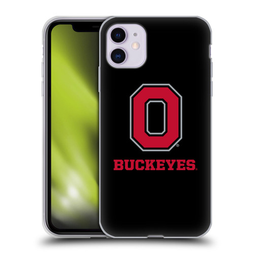 Ohio State University Logo Black Soft Gel Case for Apple iPhone 11