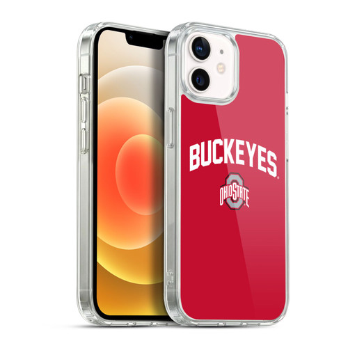Ohio State University Logo Buckeyes Soft Gel Case for Apple iPhone 12 / iPhone 12 Pro & MagSafe