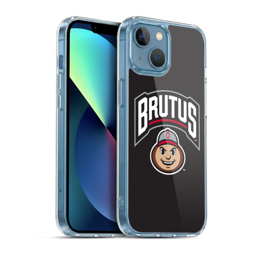 Ohio State University Logo Mascot Soft Gel Case for Apple iPhone 13 Mini & MagSafe